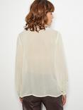 Monsoon Saskia Stud Ruffle Blouse