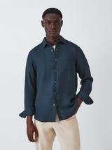 John Lewis Regular Fit Linen Shirt