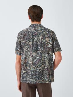 John Lewis Mosaic Short Sleeve Shirt, Multi - view 2, Multi