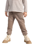 Lindex Kids' Soft Joggers, Beige