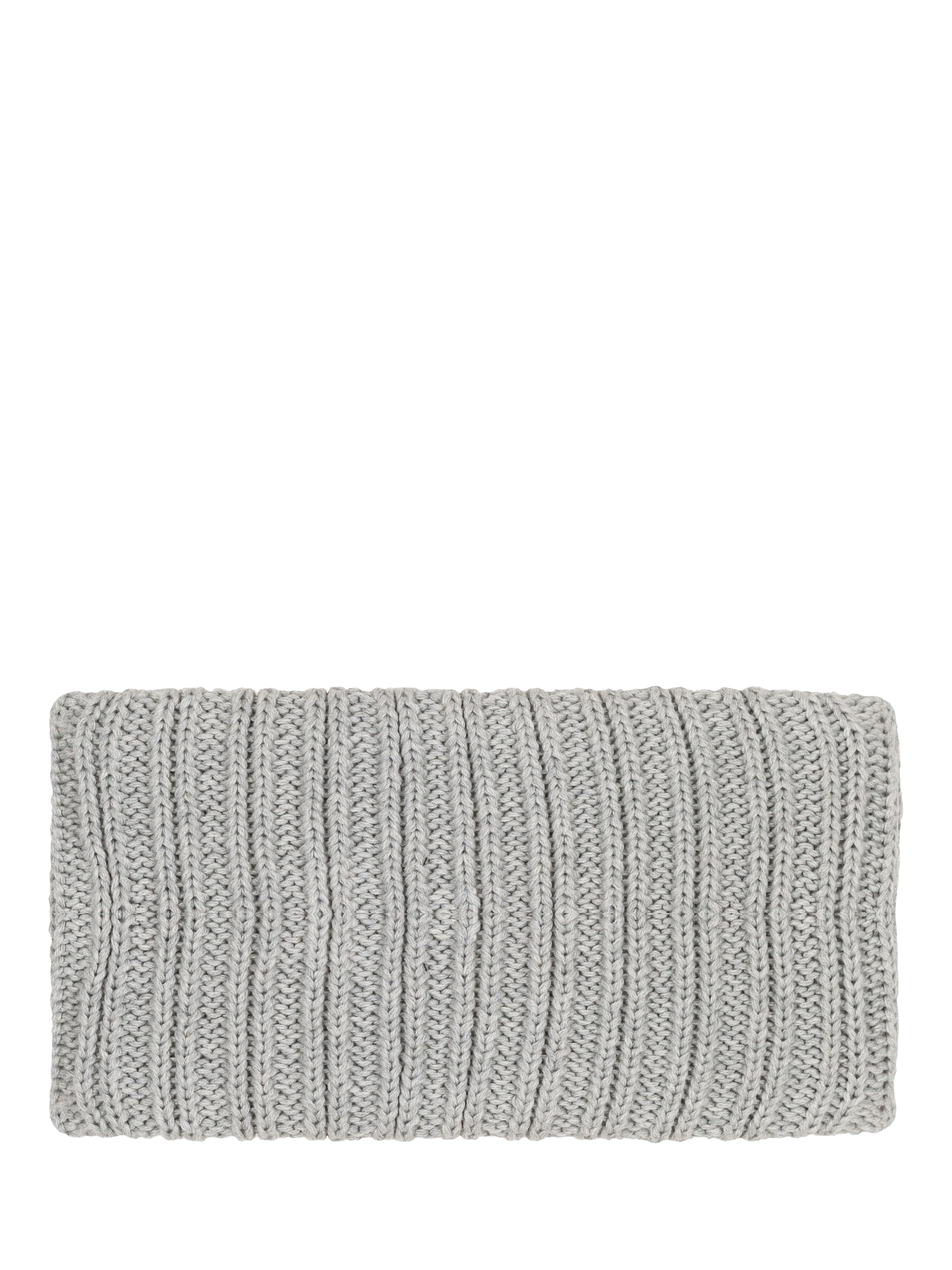 Product image 2 of 3, which shows Petit Bateau Baby Microfleece Lined Knitted Snood, Chaton Chine, One Size