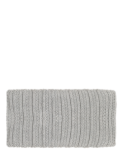 Petit Bateau Baby Microfleece Lined Knitted Snood - view 2, Chaton Chine