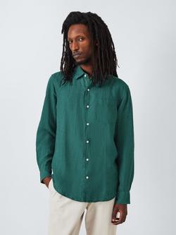 John Lewis Regular Fit Linen Shirt, Jasper