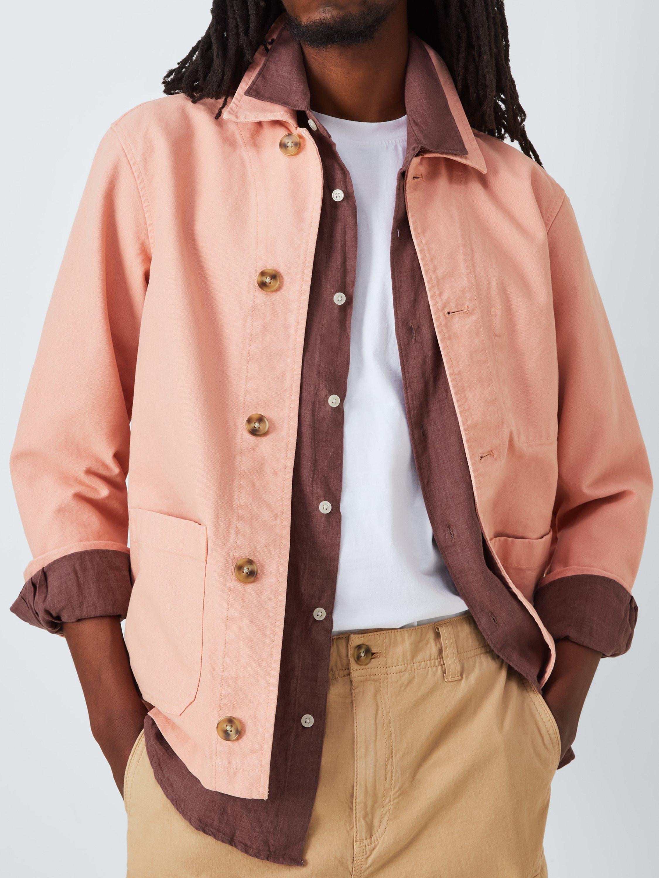 Product image 6 of 6, which shows John Lewis Regular Fit Linen Shirt, Wild Ginger, S