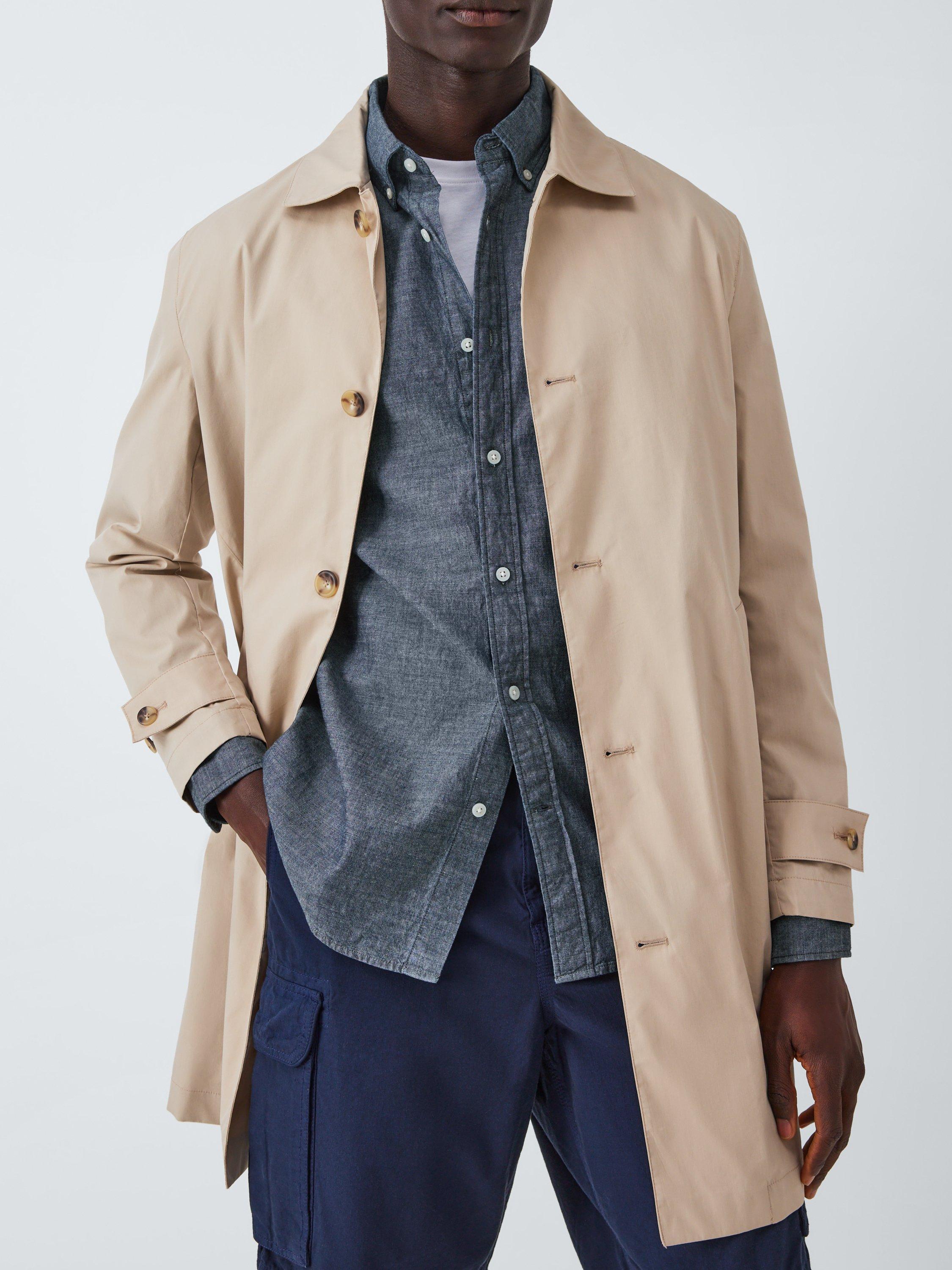 Product image 5 of 6, which shows John Lewis Slim Fit Chambray Shirt, Chambray, S