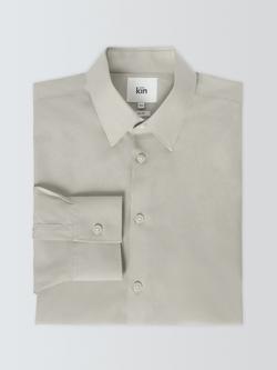 Kin Cotton Poplin Stretch Slim Fit Shirt - view 2, Green