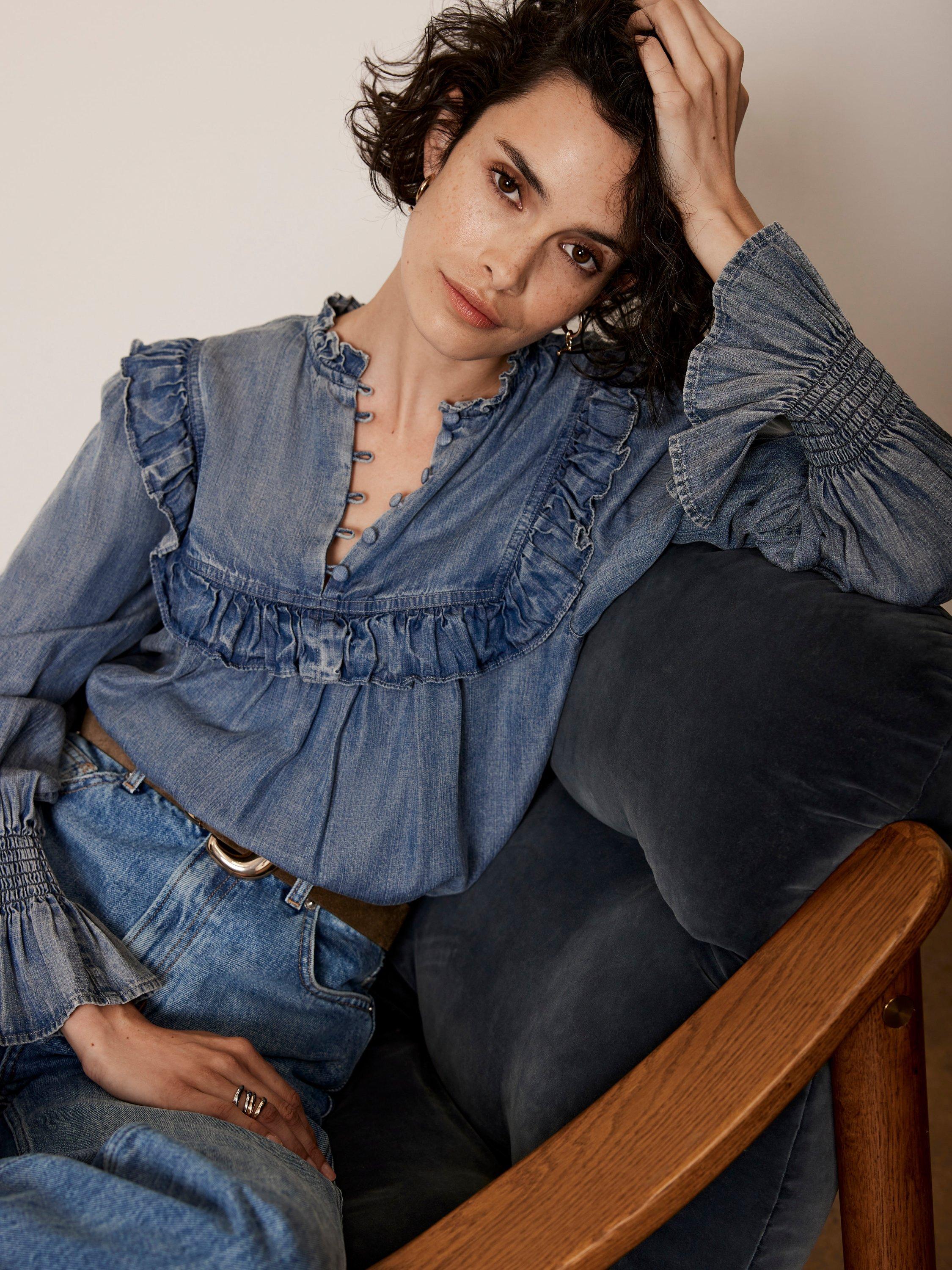 John lewis mint velvet blouses online