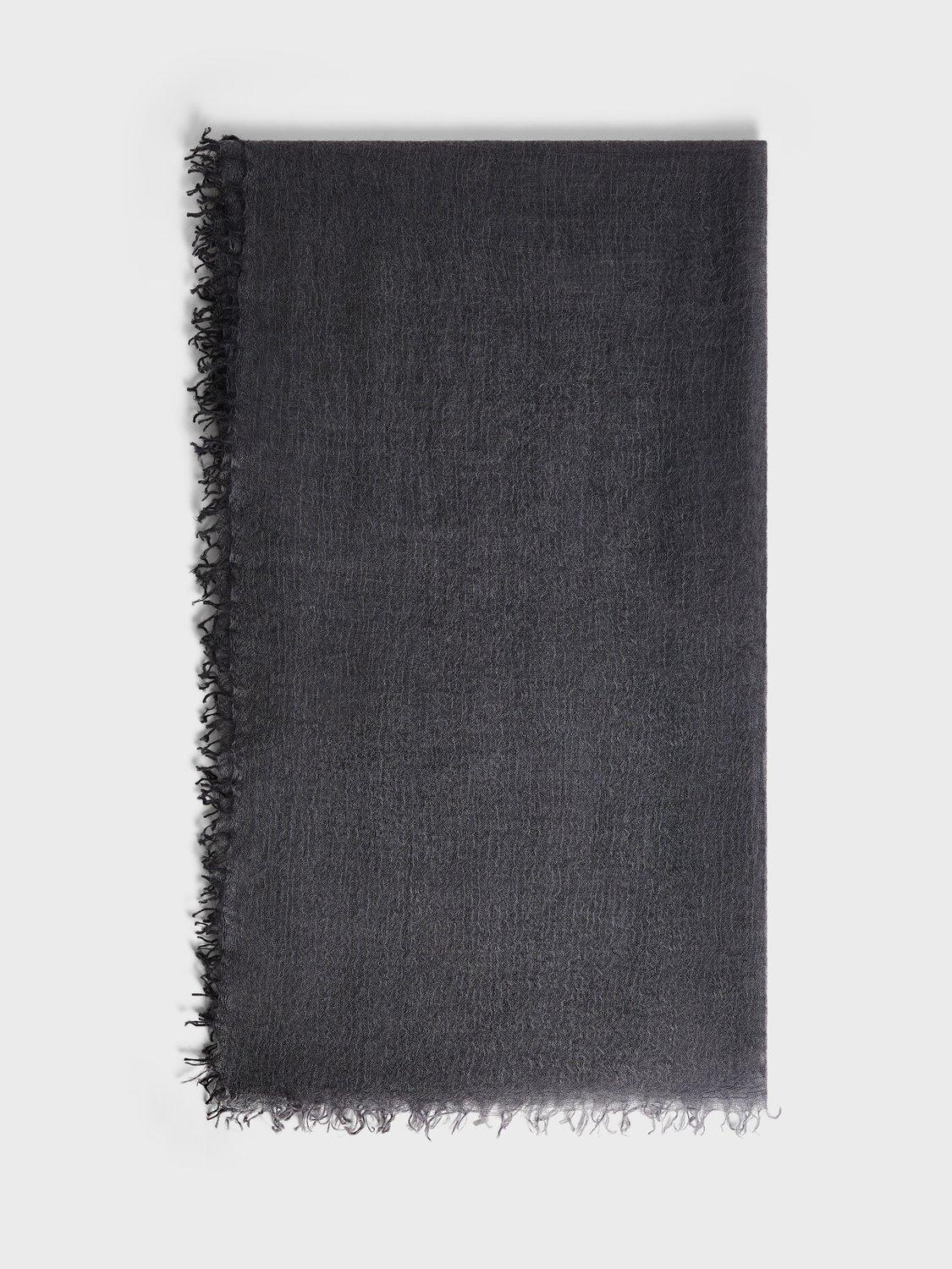 Gerard Darel Perrina Pure Cashmere Scarf, Grey