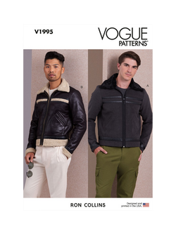 Vogue Misses' Fitted Jackets Sewing Pattern, V1995, White