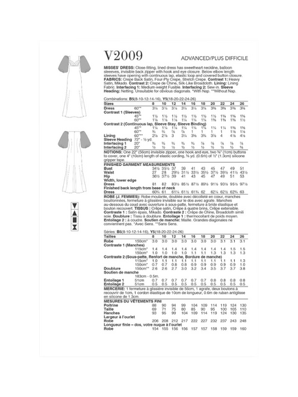 Vogue Misses' Sweetheart Neckline Dress Sewing Pattern, V2009 - view 2, White