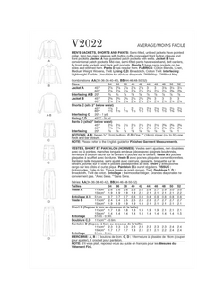 Vogue Misses' Semi Fitted Jacket, Pants and Shorts Sewing Pattern, V2022 - view 2, White