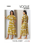 Vogue Misses' Midi Dress Sewing Pattern, V2024
