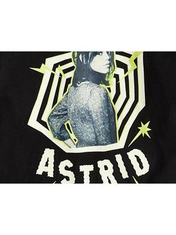 Brand Threads Kids' Beetlejuice Pyjama Set, Grey/Multi - view 2, Grey/Multi