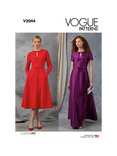 Vogue Misses' Fit and Flare Dresses Sewing Pattern, V2044