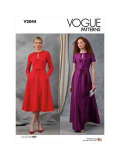Vogue Misses' Fit and Flare Dresses Sewing Pattern, V2044, B5