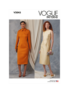 Simplicity Vogue Misses' Dress Sewing Pattern, V2045, B5
