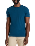 SPOKE Heavyweight Cotton Slim Fit T-Shirt, Legion Blue