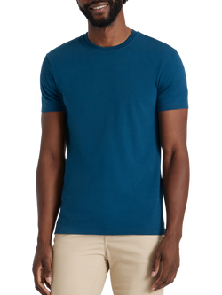 SPOKE Heavyweight Cotton Straight Fit T-Shirt - view 2, Legion Blue