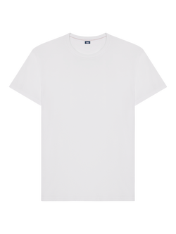 SPOKE Heavyweight Cotton Straight Fit T-Shirt, White