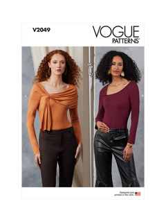 Vogue Misses' Bodysuits Sewing Pattern, V2049, B5