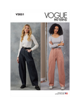 Vogue Misses' Barrel Leg Pants Sewing Pattern, V2051