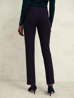 Hobbs Petite Aly Tailored Trousers, Navy - view 2, Navy