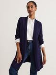 Phase Eight Lauren Longline Jersey Cardigan, Navy