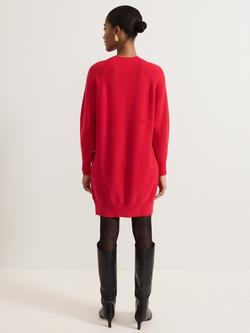 Phase Eight Eliana Jumper Dress, Red - view 2, Red