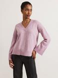 Phase Eight Olivia Wool Rich Jumper, Pink