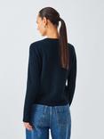 John Lewis Cashmere Crew Neck Cardigan