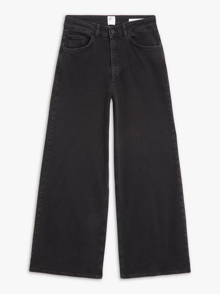 AND/OR Westlake Mid Rise Wide Leg Jeans - view 2, Black