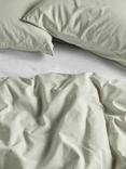 Bedfolk Relaxed Cotton Bedding, Sage