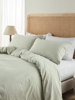 Bedfolk Relaxed Cotton Bedding - view 2, Sage