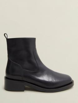 Hobbs Georgia Leather Ankle Boots, Black, Black