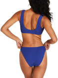 Accessorize Crinkle Bikini Bottoms, Blue