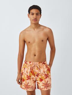 John Lewis Elysium Floral Printed Swim Shorts, Multi, Multi