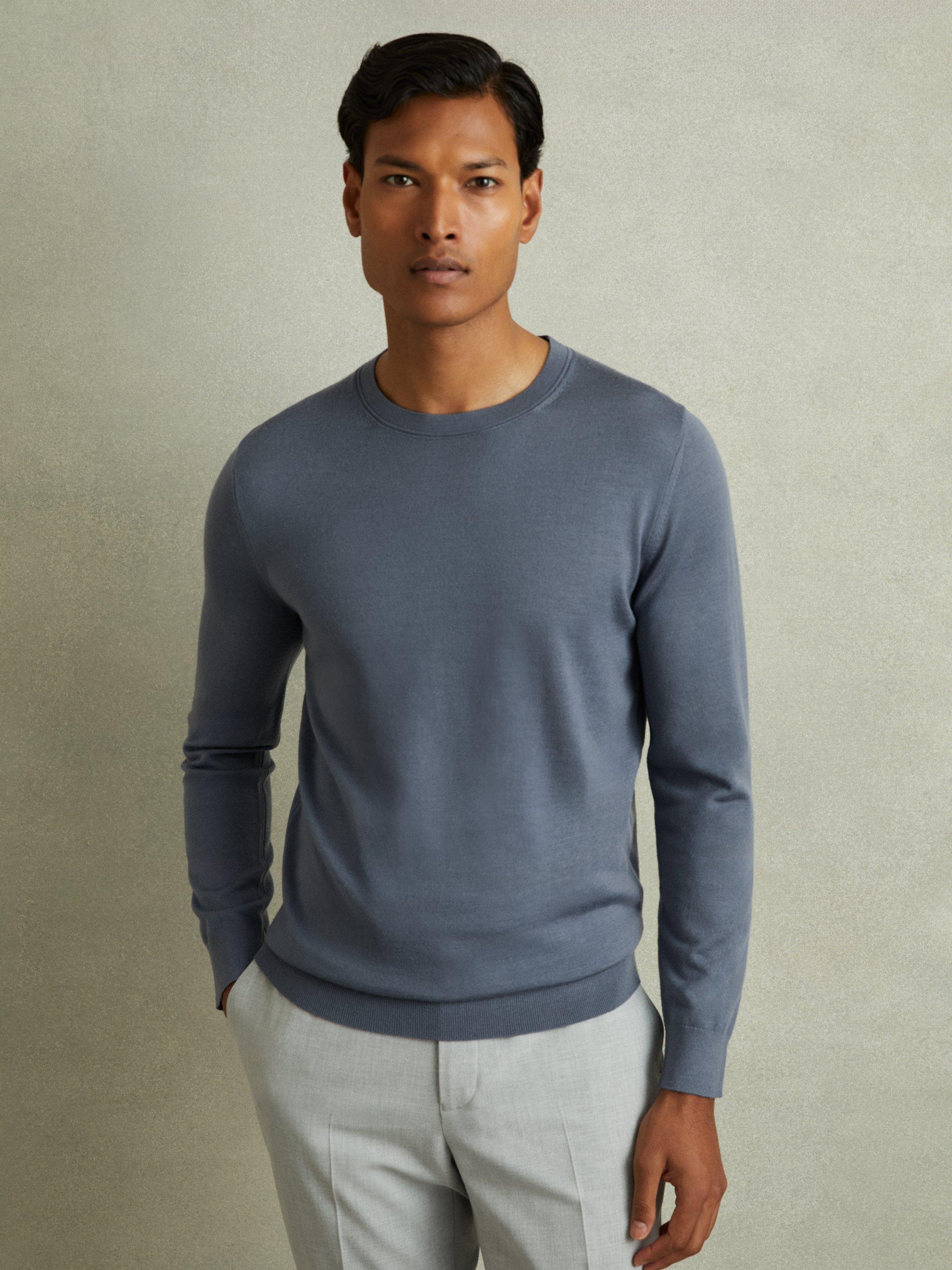 Reiss Wessex Wool Crew Jumper