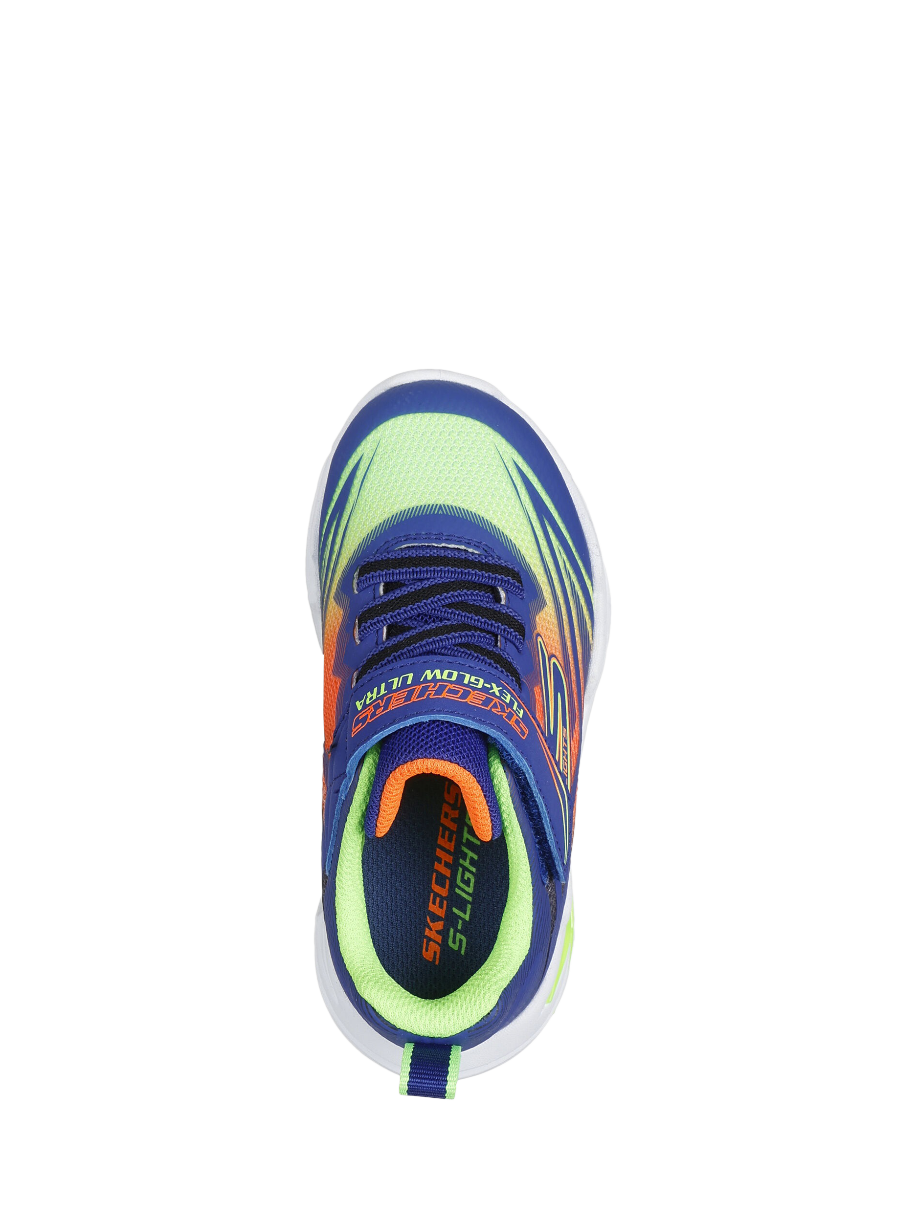 Product image 2 of 4, which shows Skechers Kids' S-Lights Flex-Glow Ultra Trainers, Blmt, EU21