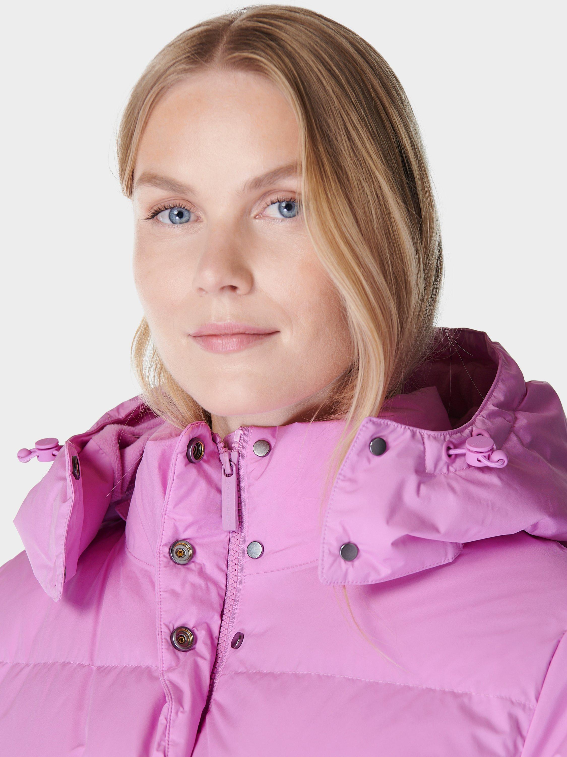 Sweaty Betty Nimbus Short Puffer Jacket, Athena Pink