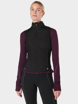 Sweaty Betty Limitless Pro Run Gilet, Black, Black