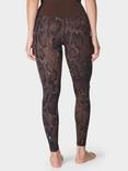 Sweaty Betty Super Soft Yoga Leggings, Brown/Multi