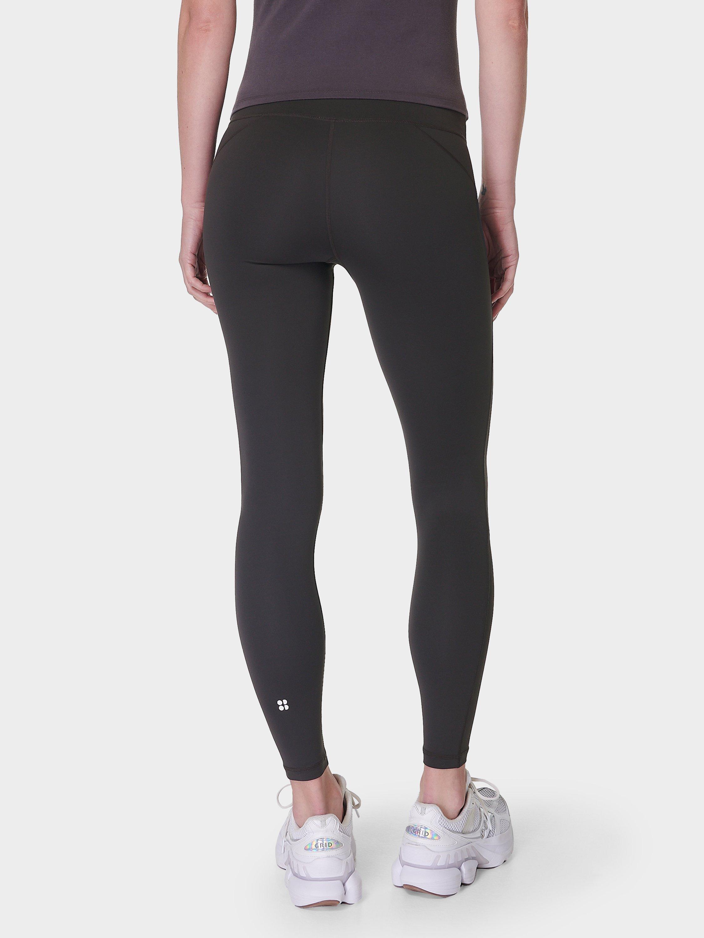 Product image 2 of 6, which shows Sweaty Betty Lightweight Gym Leggings, Dark Grey, XS