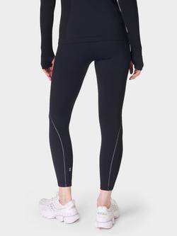 Sweaty Betty Winter Run 7/8 Leggings, Black - view 2, Black