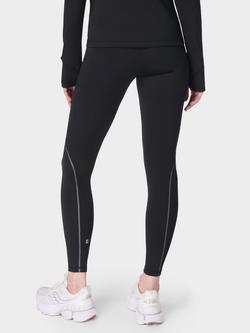 Sweaty Betty Winter Run Leggings, Black - view 2, Black