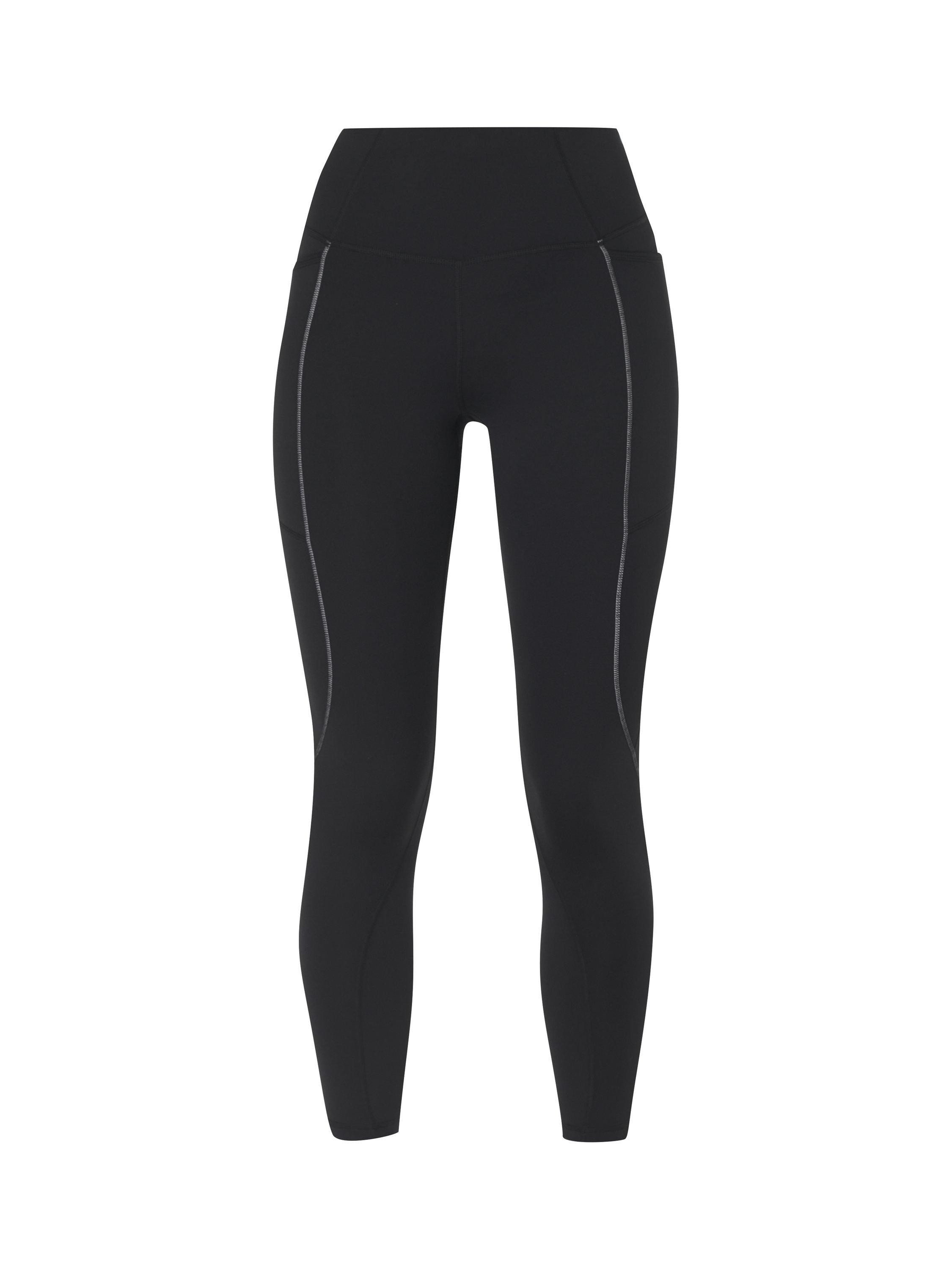 Product image 4 of 8, which shows Sweaty Betty Winter Run Leggings, Black, XXS