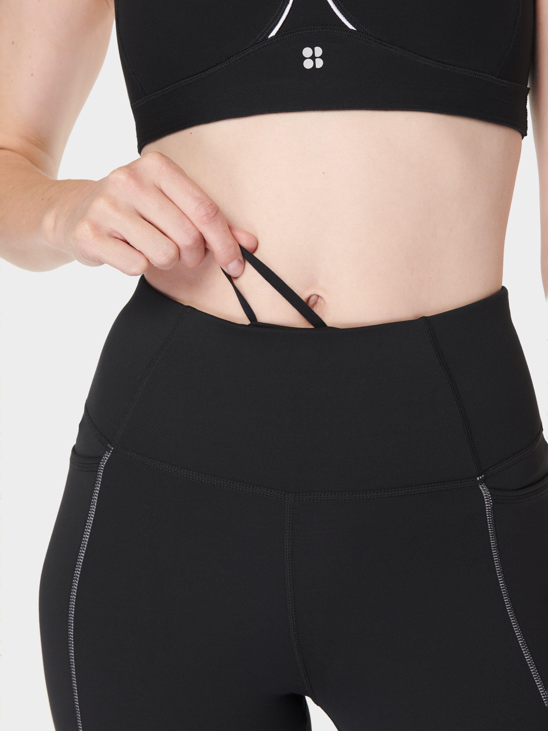 Product image 5 of 8, which shows Sweaty Betty Winter Run Leggings, Black, XXS