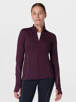 Sweaty Betty Women's Running Top, Midnight Cherry Purple, Midnight Cherry Purple