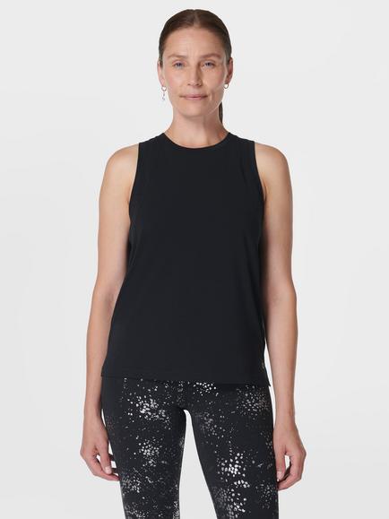 Sweaty Betty Soft Flow Studio Tank Top, Black