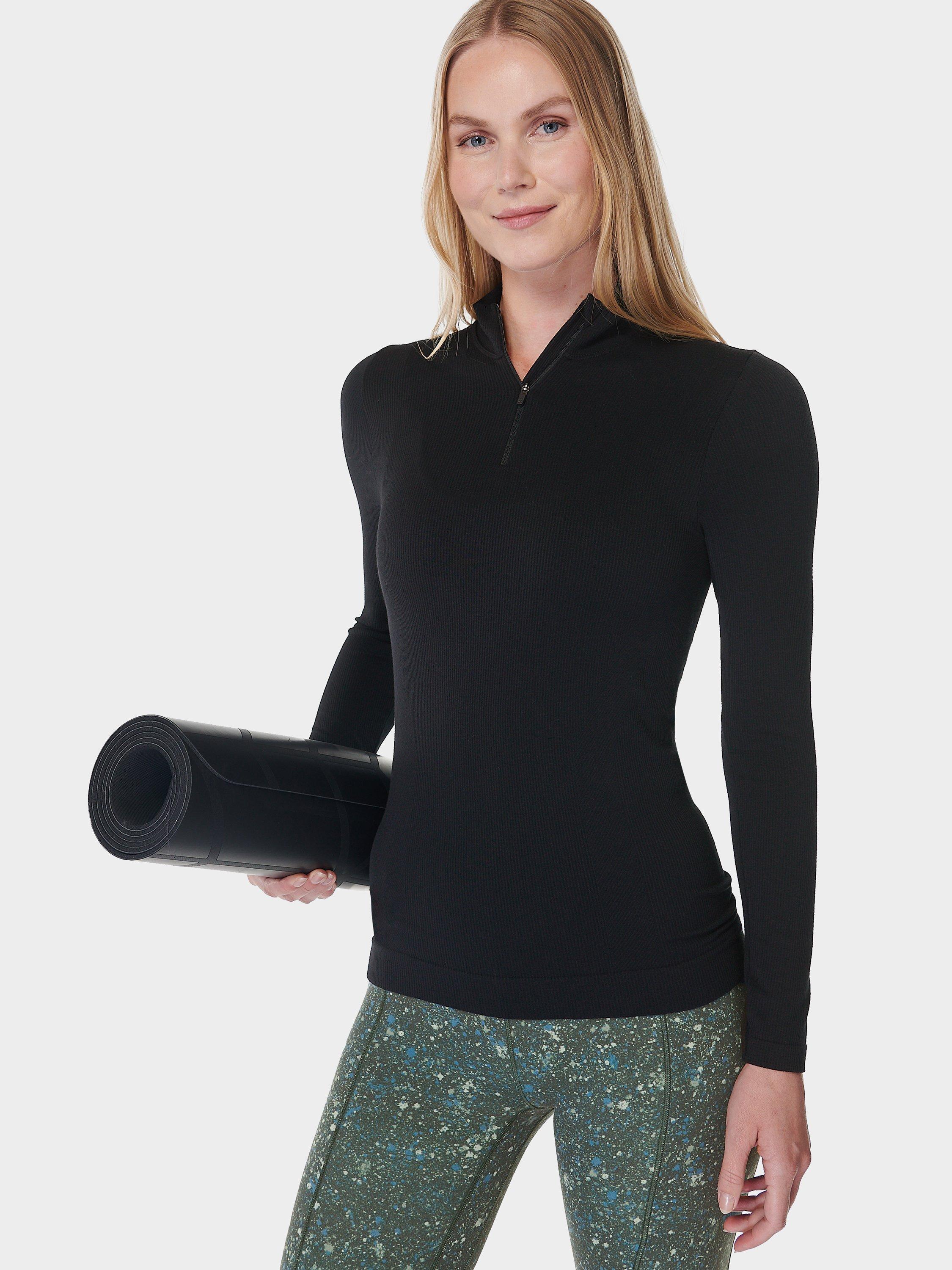 Sweaty Betty Glisten Top, Black