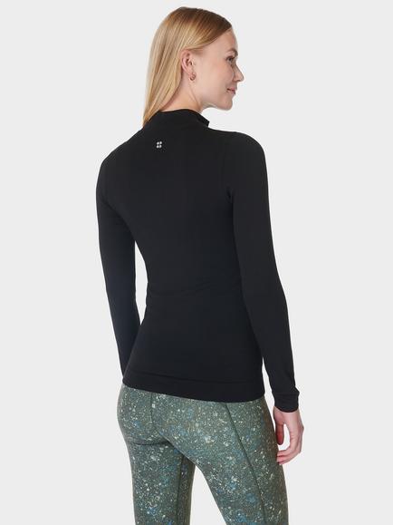Sweaty Betty Glisten Top, Black - view 2, Black